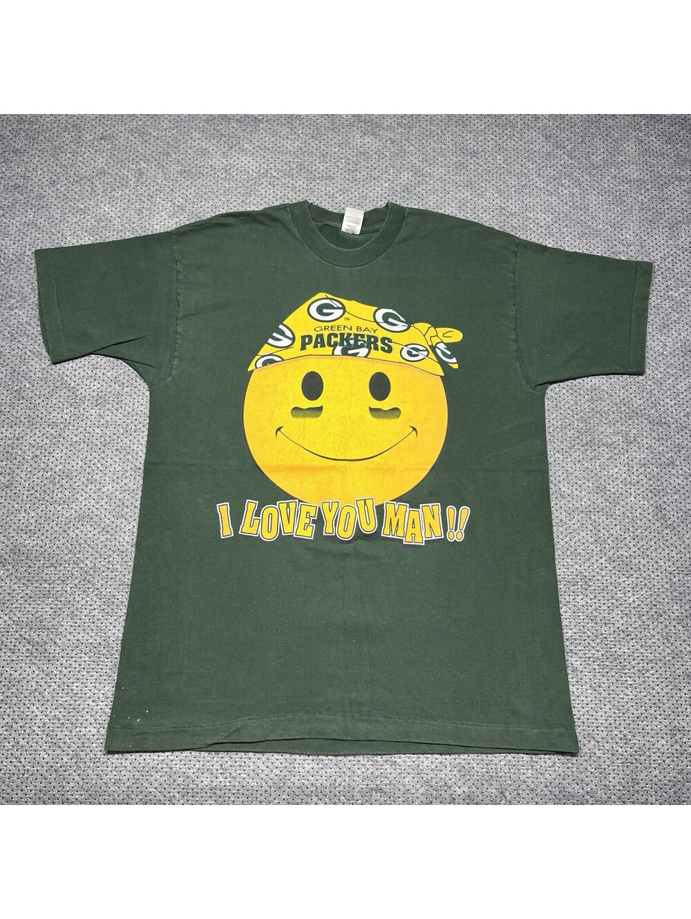 Vintage 1990S Green Bay Packers T-Shirt XL National Football League Rare Men’s